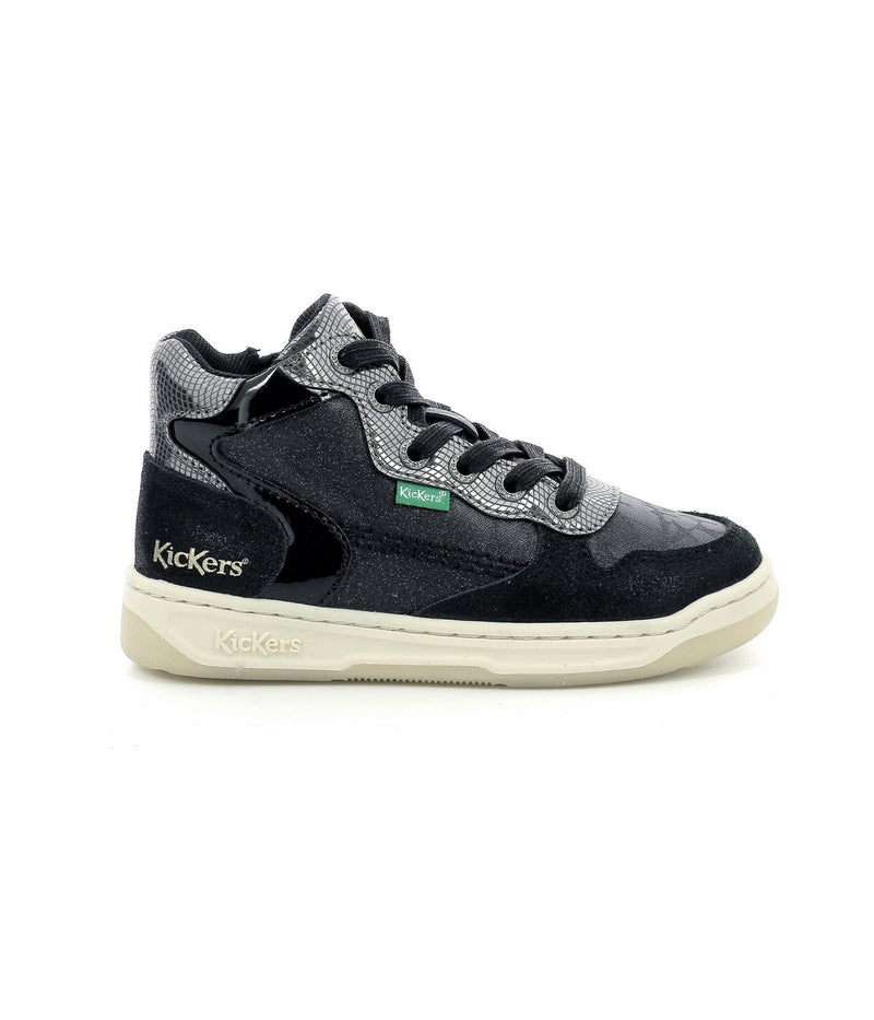 Kickers - Zapatillas altas Kicklax - Negro - Niños