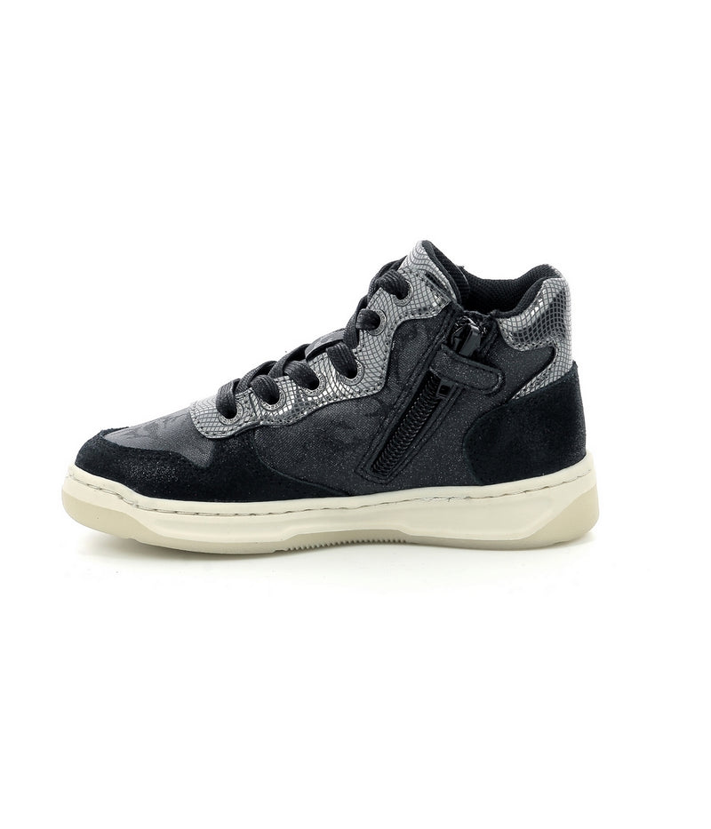 Sneakers Haut Kicklax - Noir - Enfant