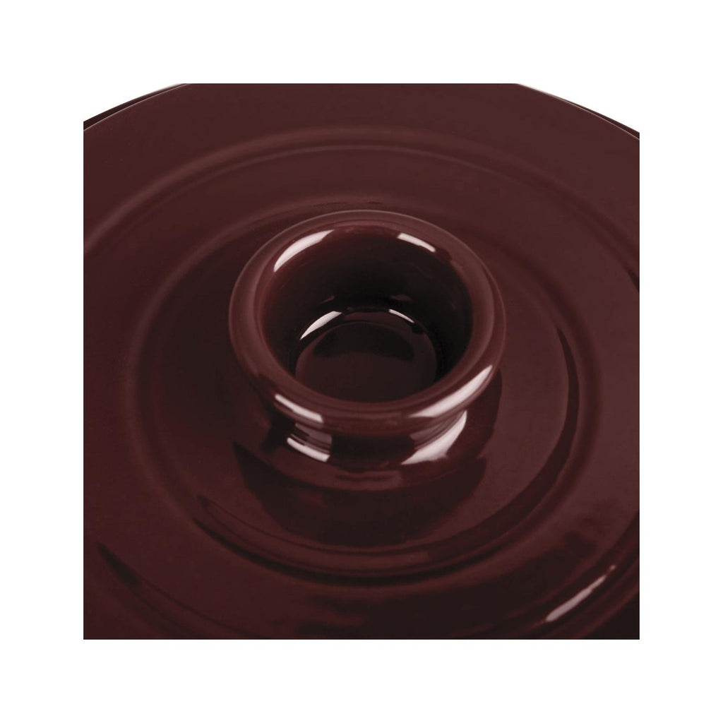 MasseIron - Cazuela Ovalada - Hierro Fundido Esmaltado - Merlot