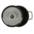 Cocotte En Fonte Ronde ‘Masseiron’ Ardoise 20X10Cm - Gris / Noir