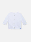 Gilet en Coton Bio - Blanc