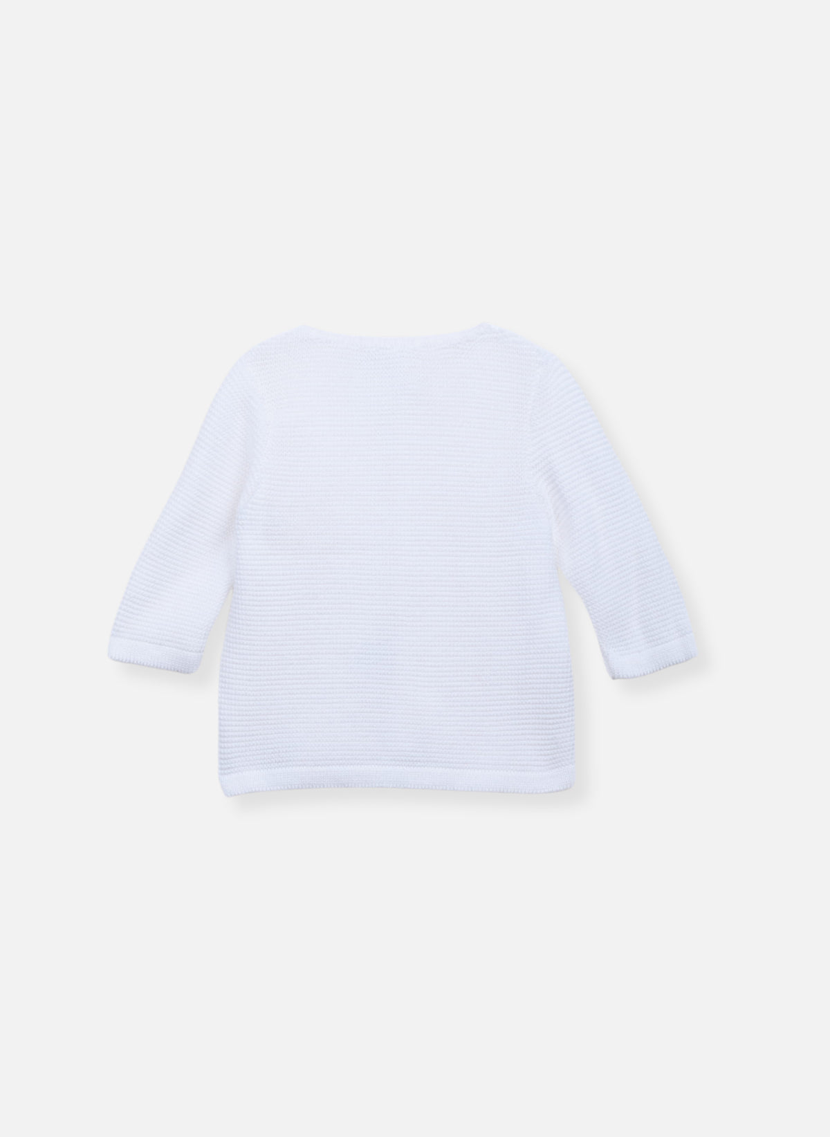 Gilet En Coton Bio - Blanc