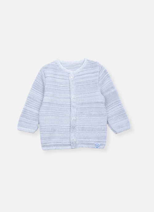 Gilet en Coton Bio - Gris