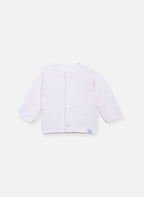 Gilet En Coton Bio - Rose Chiné