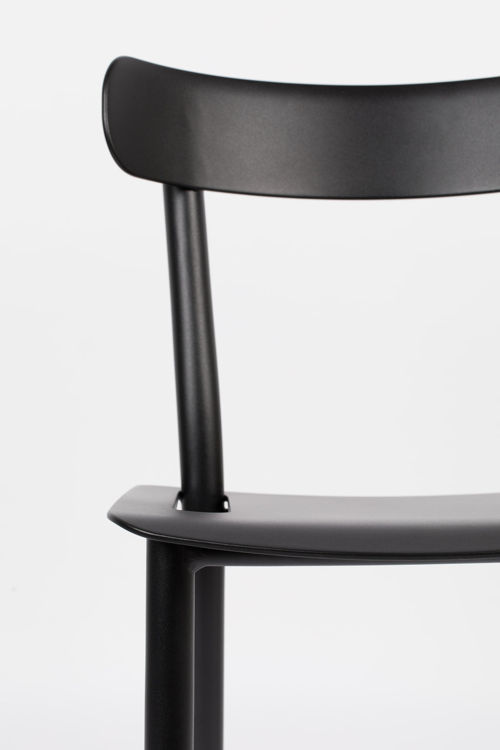 Friday - Outdoor Chair - Aluminum - Black