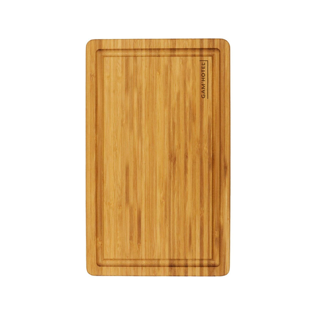 Gam'Hotel - Planche À Découper En Bambou 33X20X2,5Cm - Marron Foncé