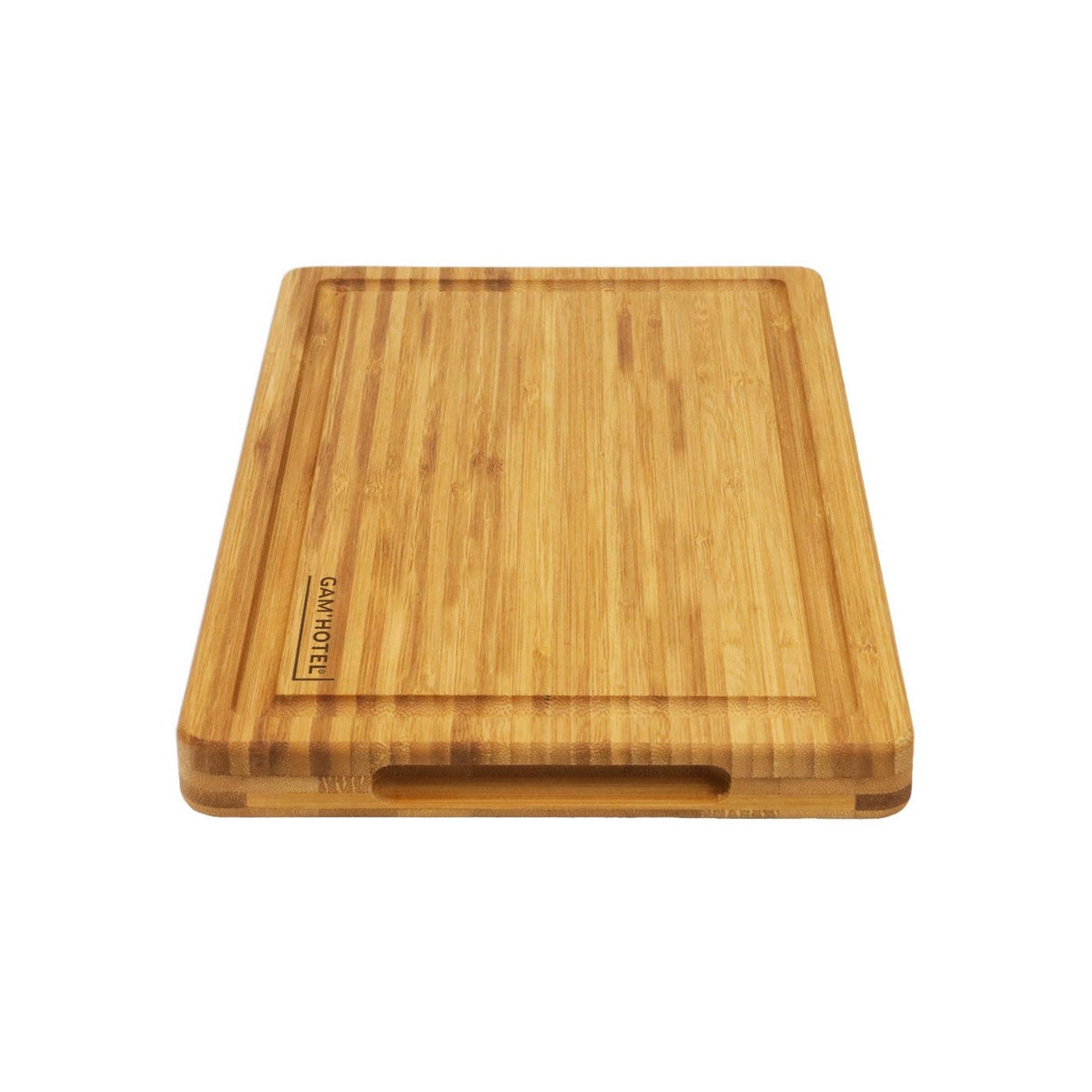 Gam'Hotel - Planche À Découper En Bambou 33X20X2,5Cm - Marron Foncé