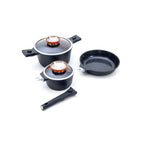 Alizée MiniMax - Set 8 Pièces - Aluminium - Noir