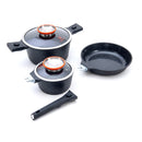 Set De 8 Pièces 24Cm 'Alizée Minimax' - Noir