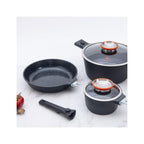 Alizée MiniMax - Set 8 Pièces - Aluminium - Noir