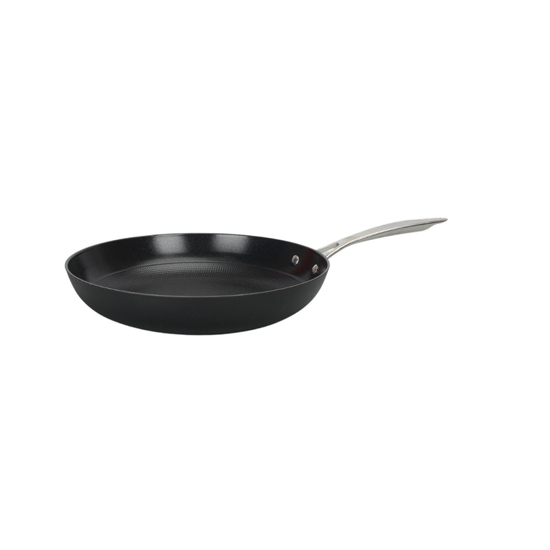 Airiron Set De 9Pcs Indépendante - Casserole 16Cm - Casserole 18Cm Avec Son Couvercle - Sauteuse 24Cm Avec Son Couvercle - Faitout 24Cm Avec Son Couvercle - Poêle 24Cm - Poêle 28Cm - Noir