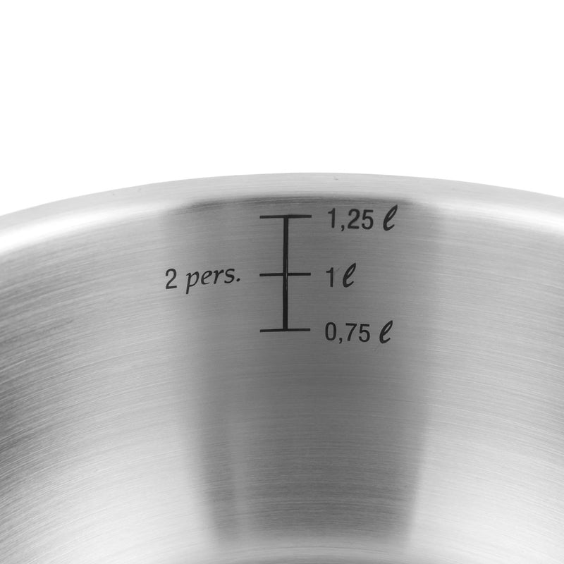 3 Casseroles Amovible 'Réactif' Inox 16/18/20 Cm Induction - Argent