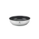 3 Poêles Amovible 'Réactif' Inox 20/24/28 Cm Anti-Adhésif Céramique Ck2 Greblon® Induction - Argent