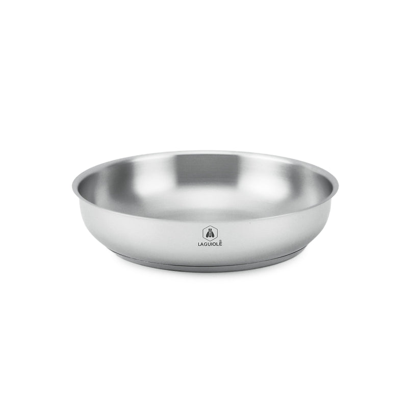 Set 7 Pièces Amovible 'Réactif' Inox Induction - Argent