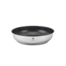 Set 7 Pièces Amovible 'Réactif' Inox Anti-Adhésif Céramique Ck2 Greblon® Induction - Argent