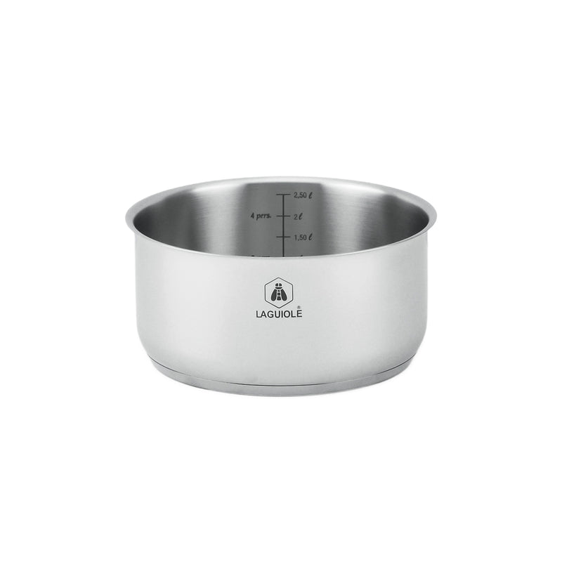 Set 10 Pièces Amovible'Réactif' Inox Anti-Adhésif Céramique Ck2 Greblon® Induction - Argent
