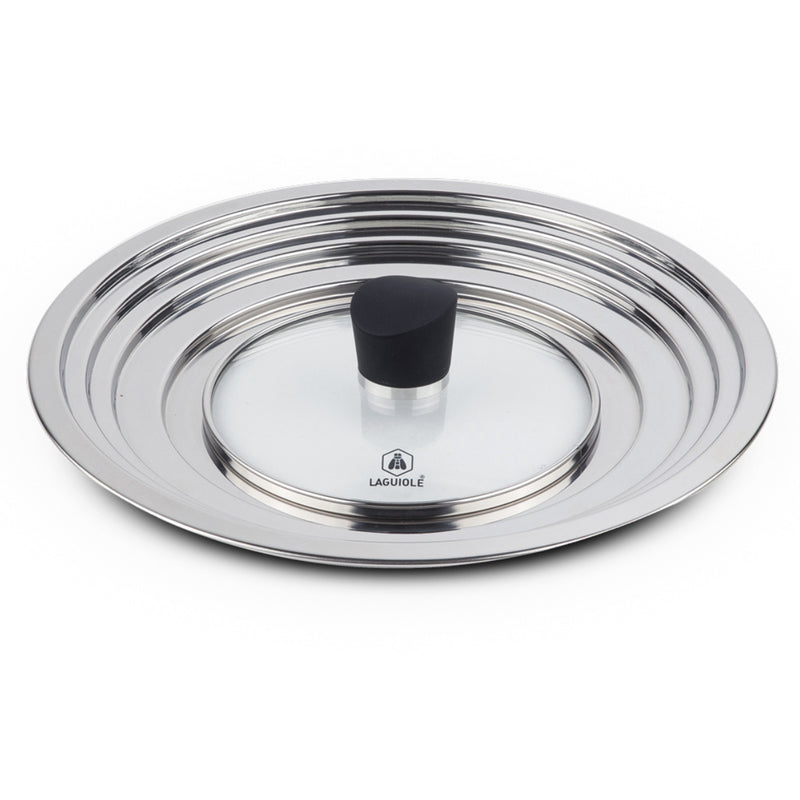 Set 10 Pièces Amovible'Réactif' Inox Anti-Adhésif Céramique Ck2 Greblon® Induction - Argent