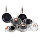 Set De 10 Pièces Triplex 'Blacksteel' - Argenté