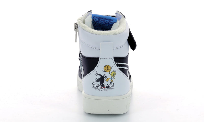 Diadora - Magic Ps Licenz Low-Top Sneakers - Black/White - Children