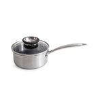 Blacksteel - Gam'Hotel - Batería De Cocina De 10 Piezas Triplex "Blacksteel" - Plateado