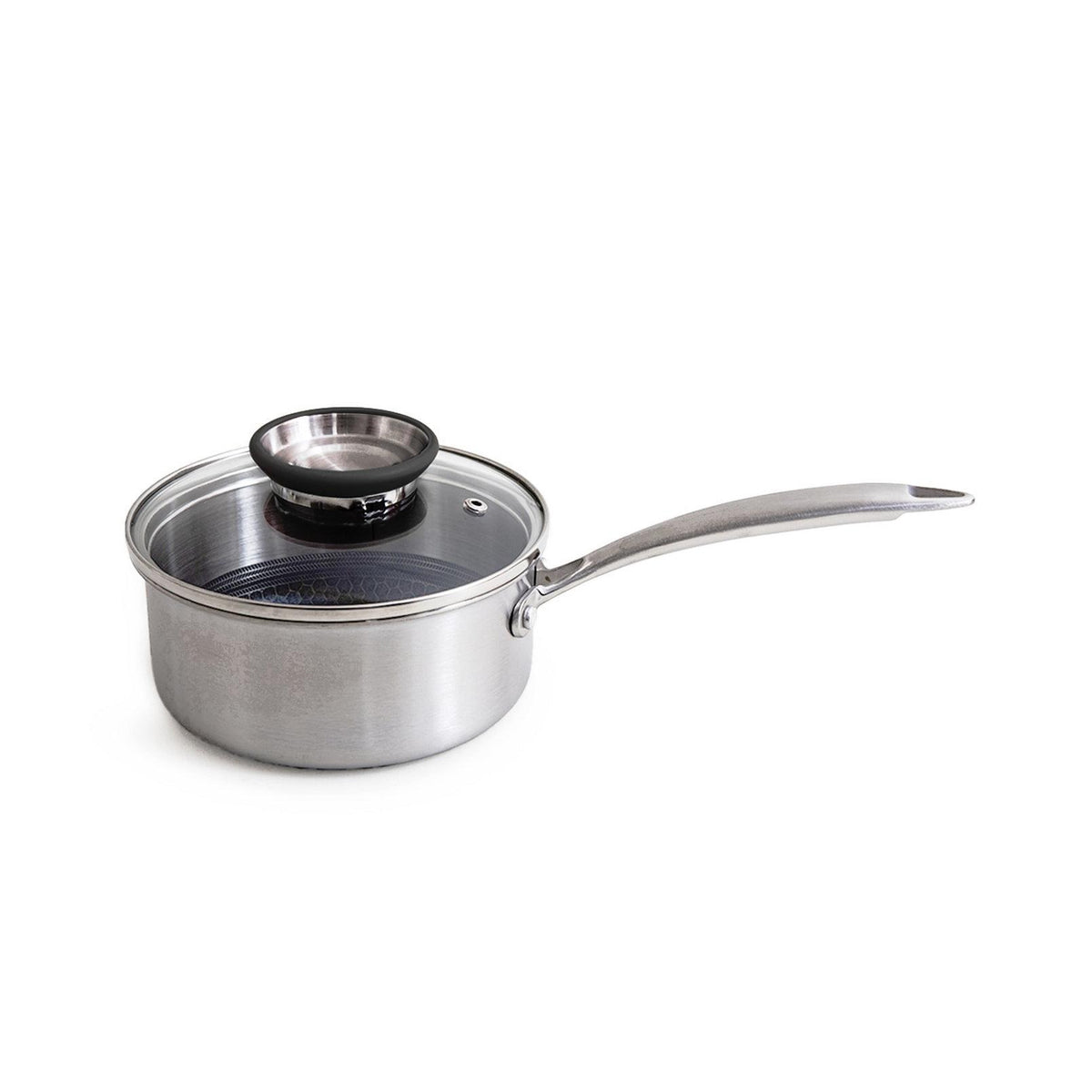 Blacksteel - Gam'Hotel - Batería De Cocina De 10 Piezas Triplex "Blacksteel" - Plateado