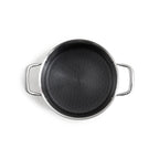 Blacksteel - Gam'Hotel - Batería De Cocina De 10 Piezas Triplex "Blacksteel" - Plateado