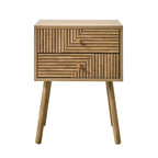 Eden - Bedside table with 2 drawers - Laminated
