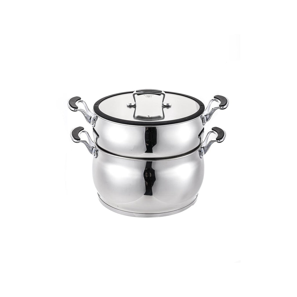Cuscús - Acero inoxidable - Plata
