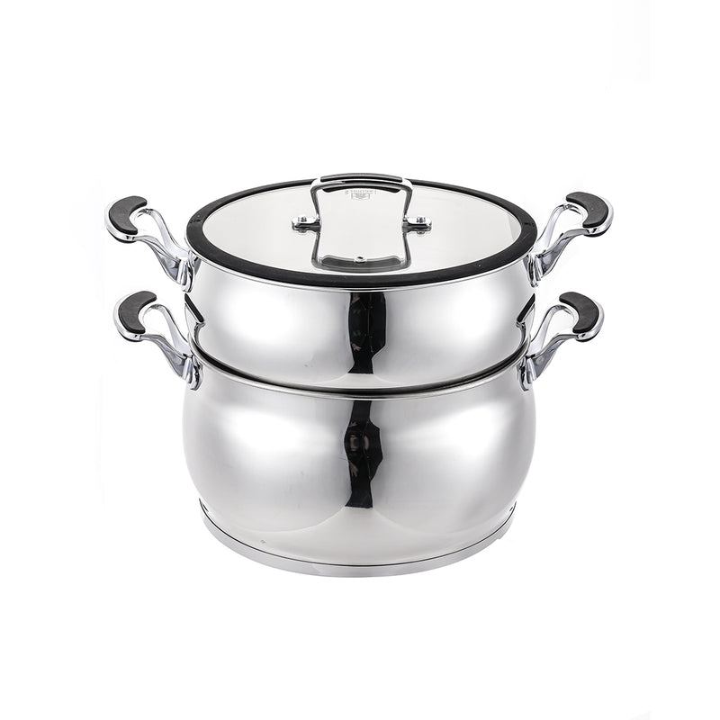 Couscoussier Inox 18/8 28Cm 10L - Argent