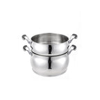 Cuscús - Acero inoxidable - Plata