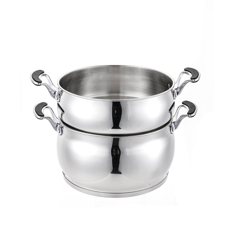Couscoussier Inox 18/8 28Cm 10L - Argent