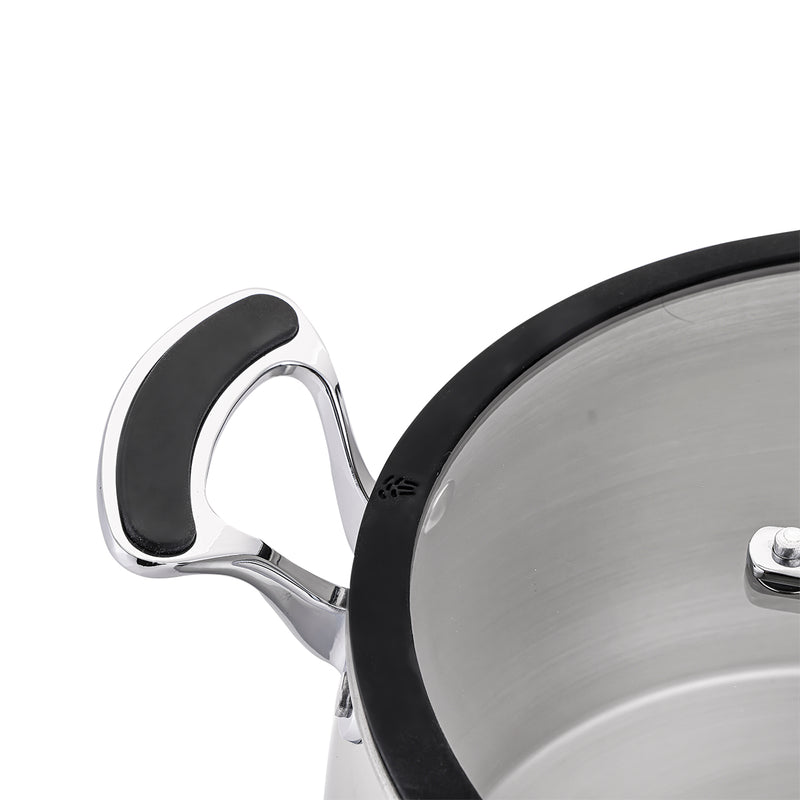 Couscoussier Inox 18/8 28Cm 10L - Argent
