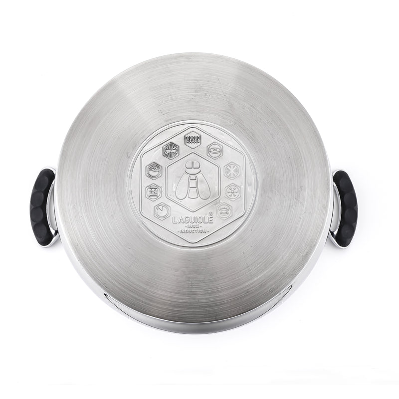 Couscoussier Inox 18/8 28Cm 10L - Argent