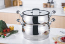 Couscoussier Inox 18/8 28Cm 10L - Argent