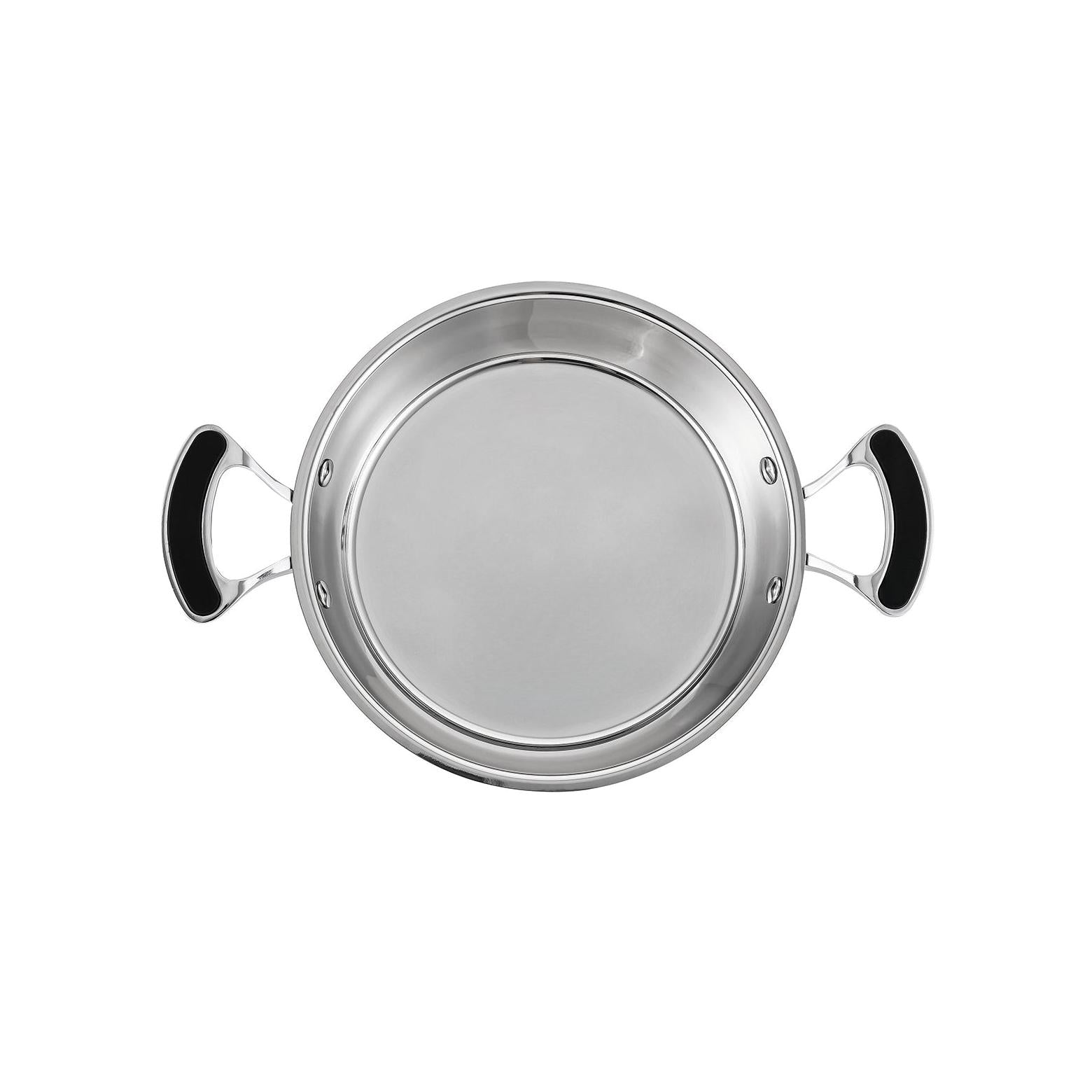 Tagine Con Tapa De Cerámica - Acero Inoxidable - Blanco