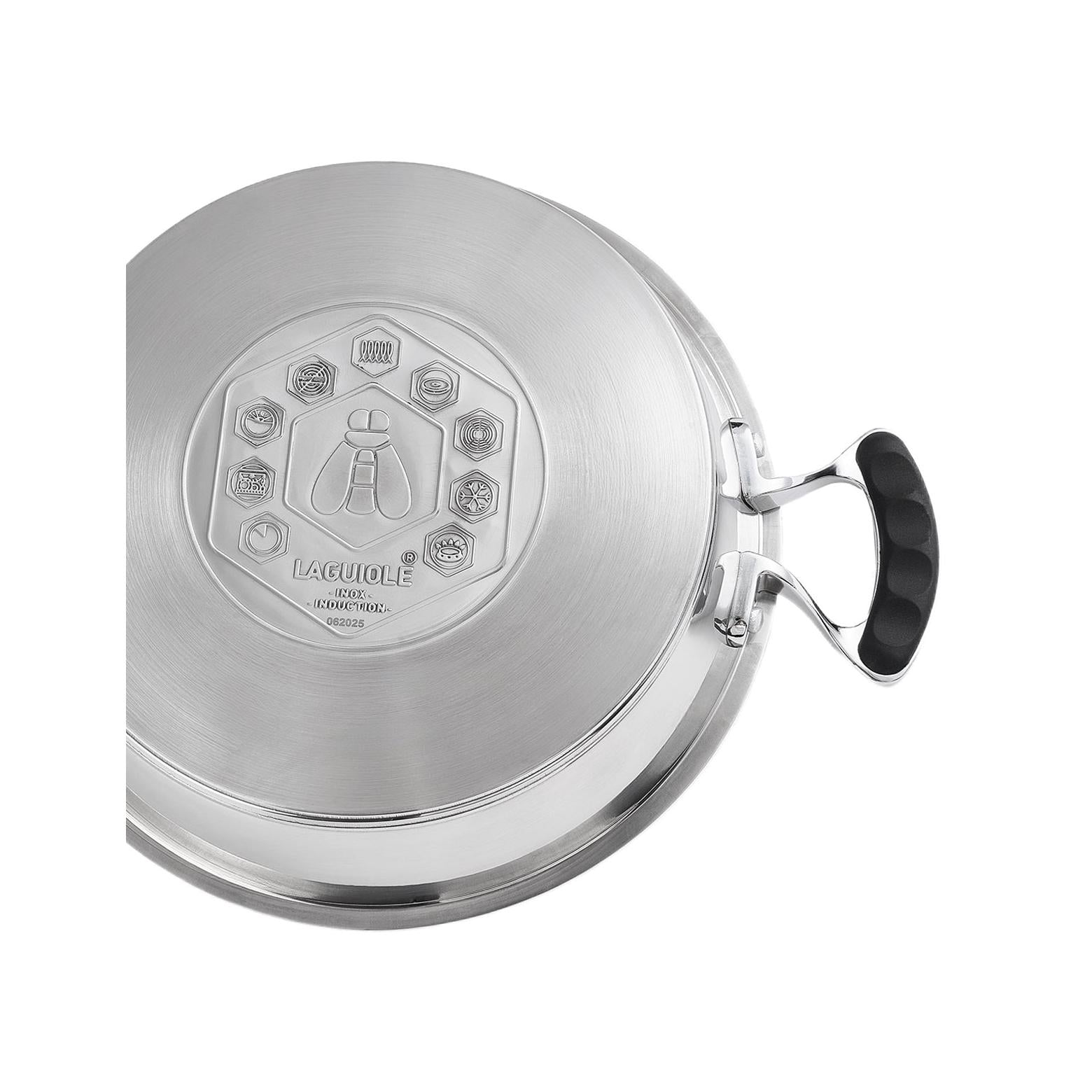 Tagine Con Tapa De Cerámica - Acero Inoxidable - Blanco