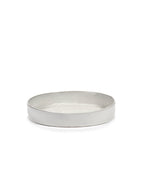 La Mère - Assiette Creuse - L - Grès - Blanc Cassé
