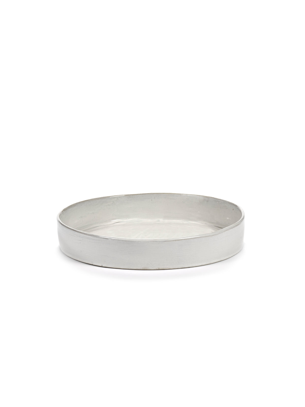La Mère - Assiette Creuse - L - Grès - Blanc Cassé