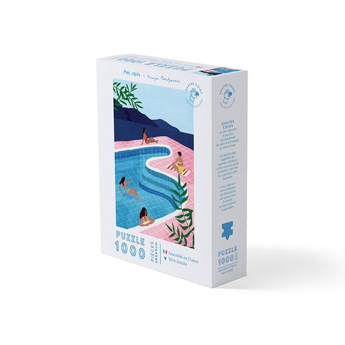Acheter Puzzle 1000 pièces 68x48 cm illustration Pool ladies par Maja Tomljanovic - 24,99 € en ligne sur La Petite Epicerie -...