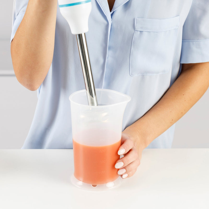 Robot 1000 Plus Stainless Steel Hand Blender - White