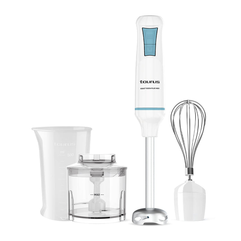 Robot 1000 Plus Stainless Steel Hand Blender - White