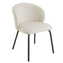 Lot De 2 - Chaise Salle À Manger Vesper - Beige
