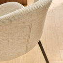 Lot De 2 - Chaise Salle À Manger Vesper - Beige