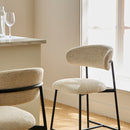 Lot De 2 - Tabouret De Bar Draco - Beige