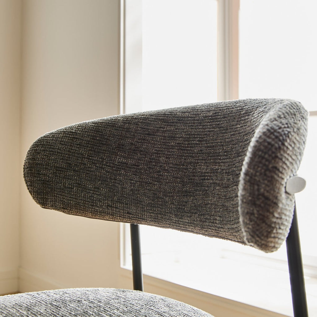 Set of 2 - Draco Bar Stools - Grey