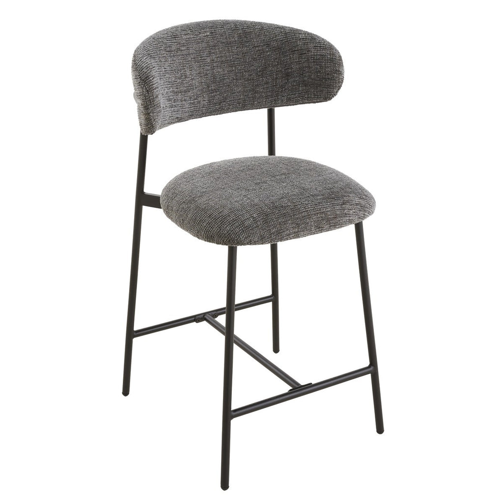 Set of 2 - Draco Bar Stools - Grey