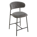 Set of 2 - Draco Bar Stools - Grey