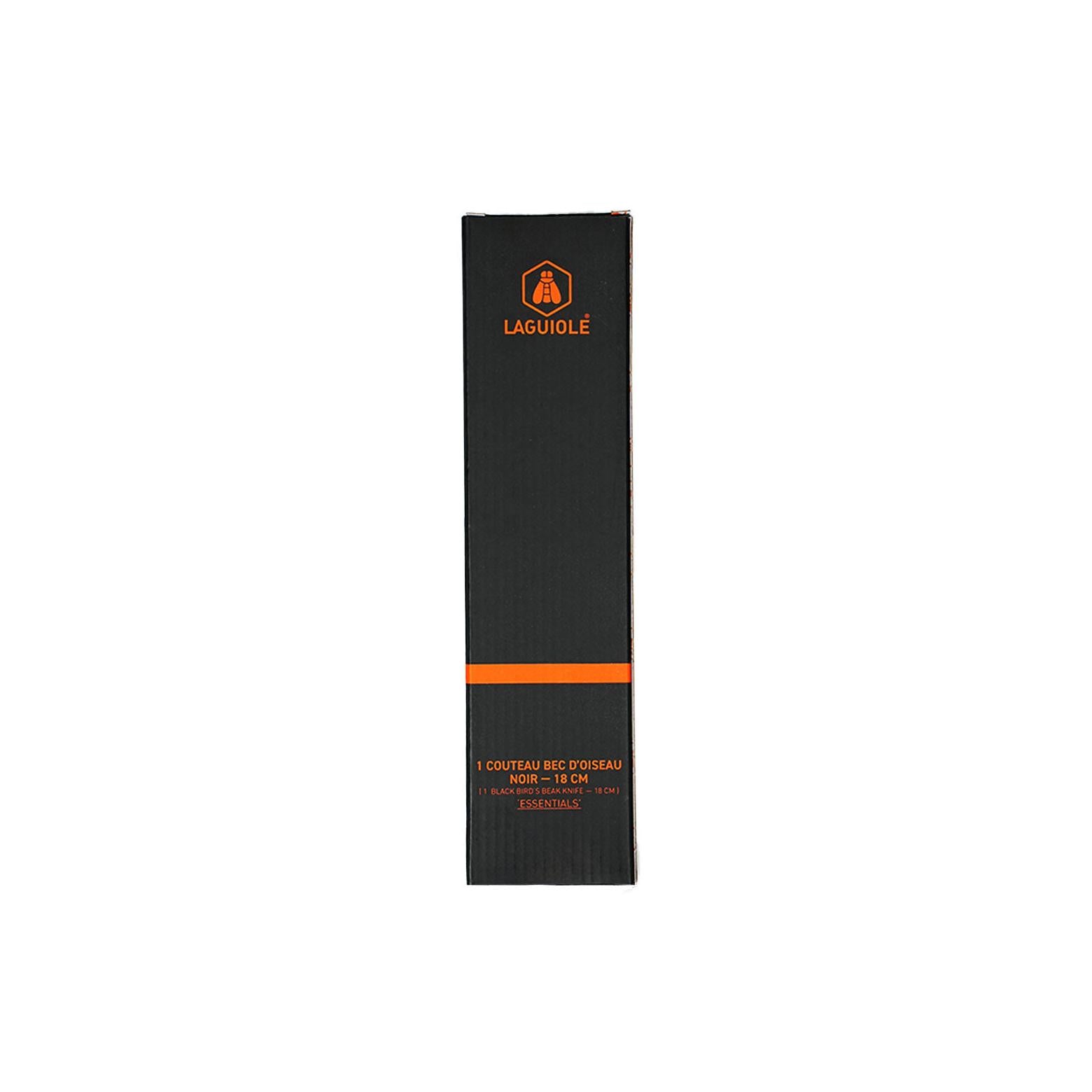 Essentials - Cuchillo Pico de Pájaro - Acero - Negro