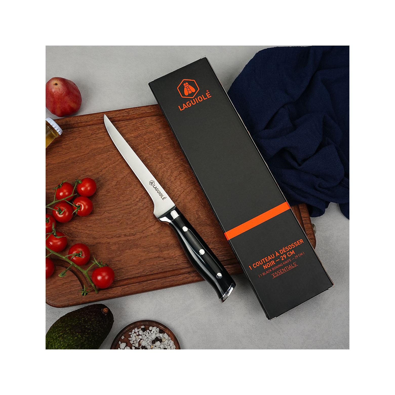 Essentials - Couteau À Désosser - Acier - Noir