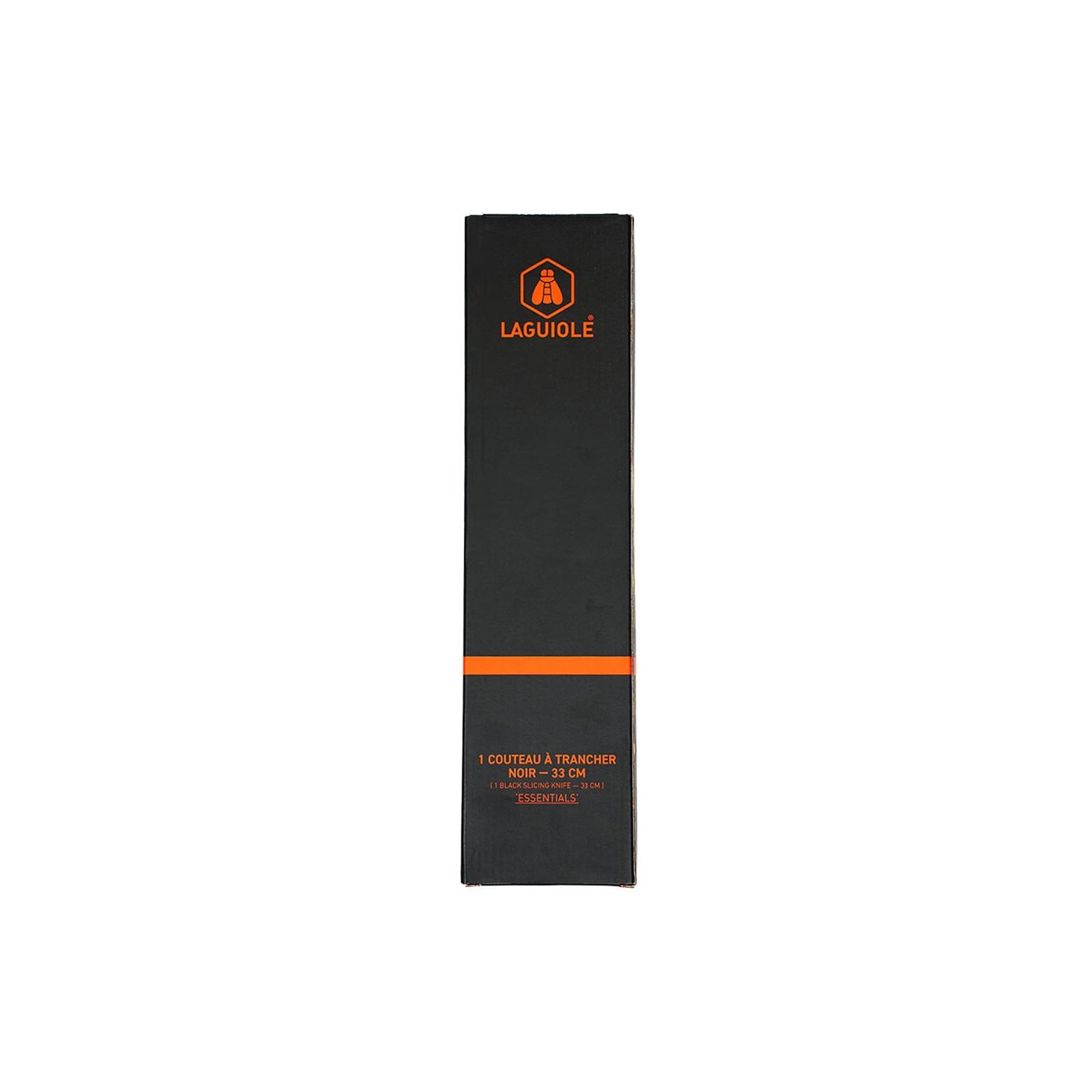 Essentials - Cuchillo rebanador - Acero - Negro